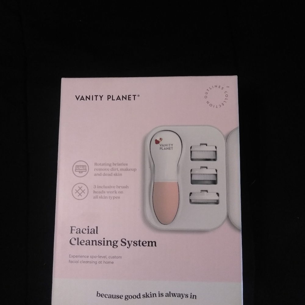 Vanity planet facial cleaning system